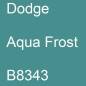 Preview: Dodge, Aqua Frost, B8343.